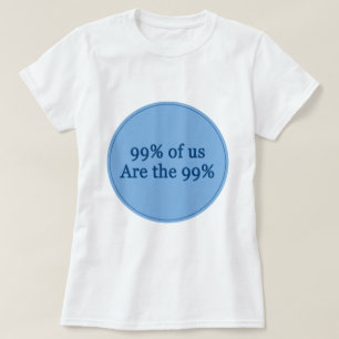 99% of us text message quotes poems poetry T-Shirt