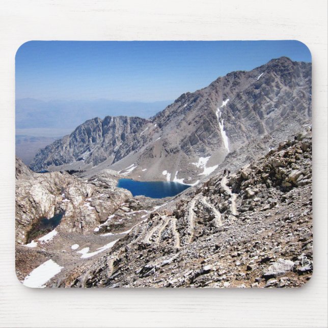 99 or 97 Switchbacks to Mt Whitney 3 Mouse Mat (Front)