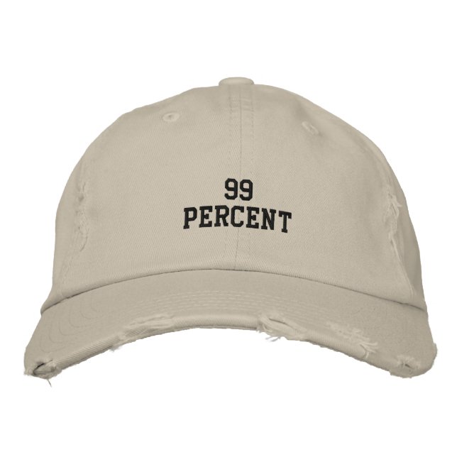 99 percent embroidered hat (Front)