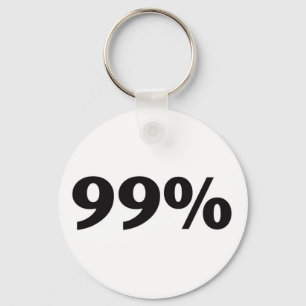 99 Percent Key Ring