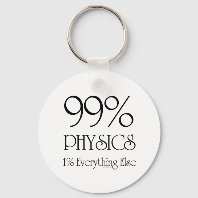 99% Physics Key Ring (Front)