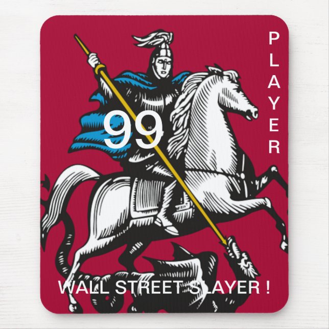 99 PLAYER WALL STREET SLAYER ! MOUSE MAT (Front)