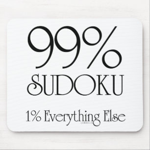 99% Sudoku Mouse Mat