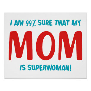 99% Superwoman Poster