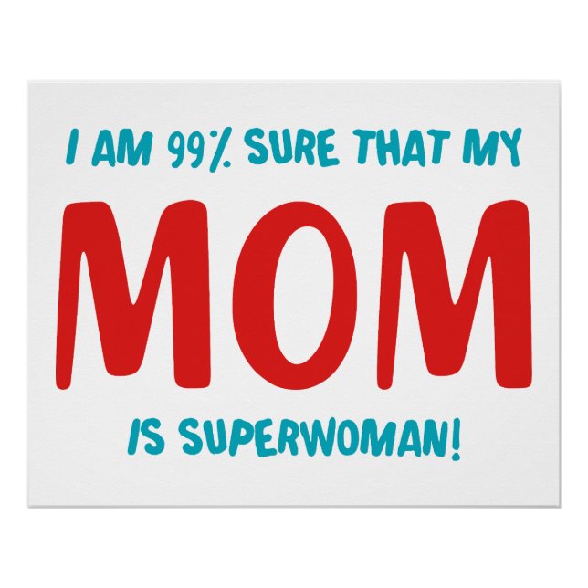 99% Superwoman Poster (Front)
