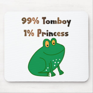 99% Tomboy 1% Princess Mouse Mat
