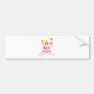 99 Year Old Birthday Cake Bumper Sticker