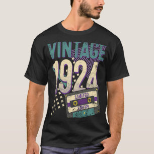 99 Year Old Vintage 1924 99th Birthday T-Shirt