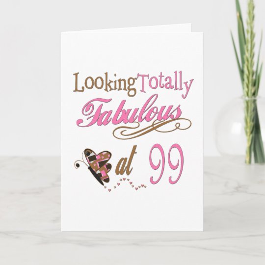 99th birthday card | Zazzle.co.uk