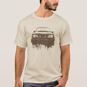 99turbo Griffin Gear parody signature print -brown T-Shirt