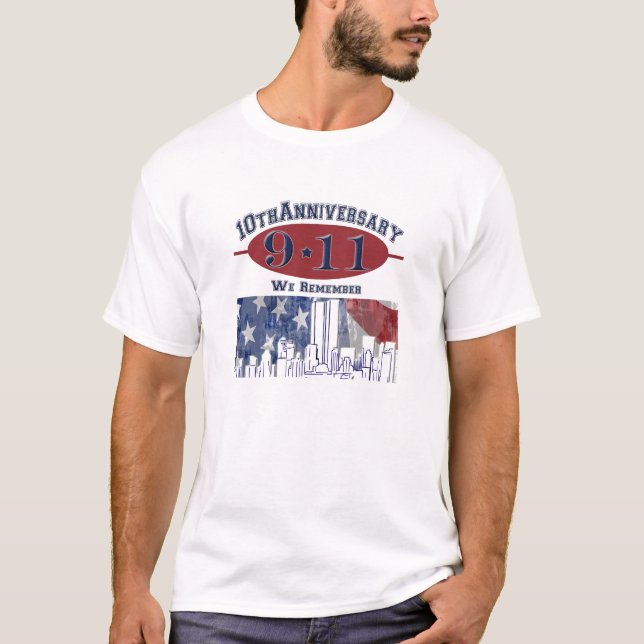 9-11 10th Anniversary Commemorative Tee Shirt (Front)