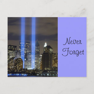 9-11 10th Anniversary Remembrance Postcard