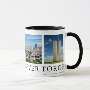 9/11 "America Will Never Forget" Mug
