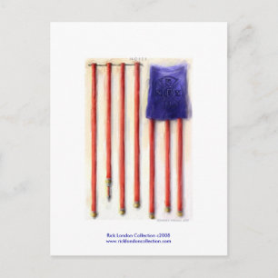 9/11 American Flag Firefighter Tribute Postcards