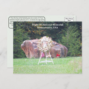 9/11 Flight 93 National Memorial Postcard