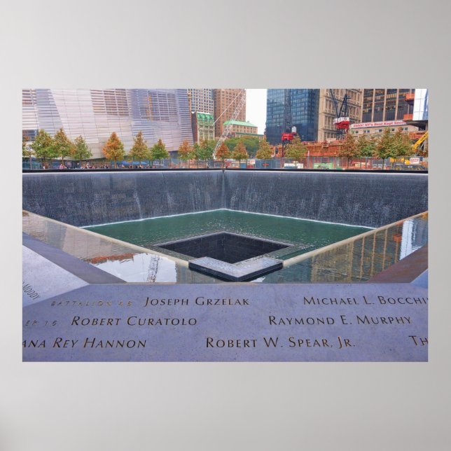 9-11 Ground Zero Memorial Poster (Front)