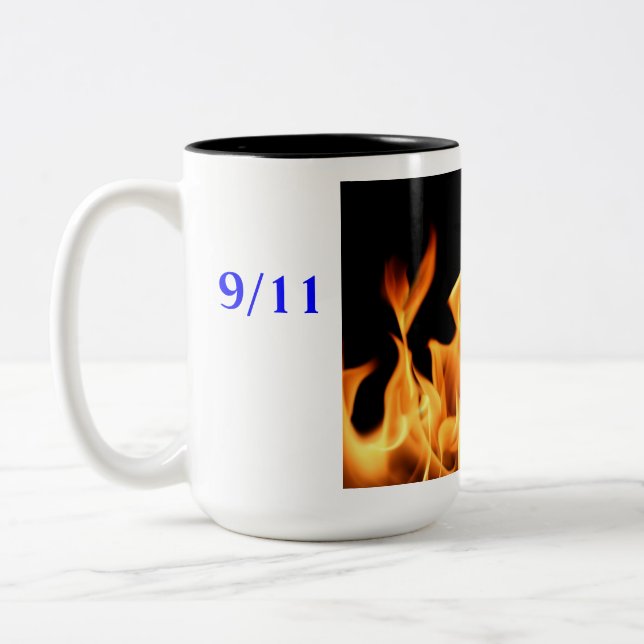 9/11 Memorial Coffee Mug (Left)