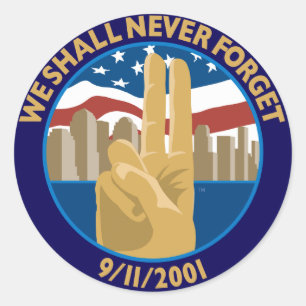 9/11 Memorial Symbol Sticker