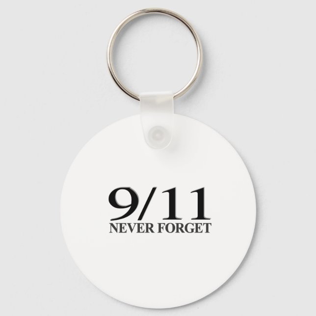9/11 Never Forget Key Ring (Front)