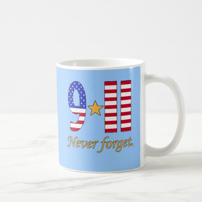 9-11 Never Forget Products Coffee Mug (Right)
