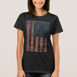 9/11 Never Forget T-Shirt - Womens
