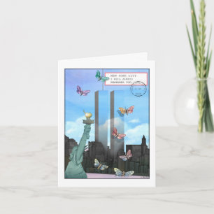 9/11 - The World Trade Centre in the Daytime Card