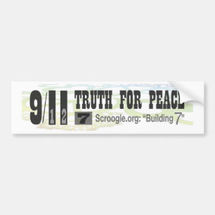 9/11 Truth For Peace - Scroogle.org: "Building 7" Bumper Sticker