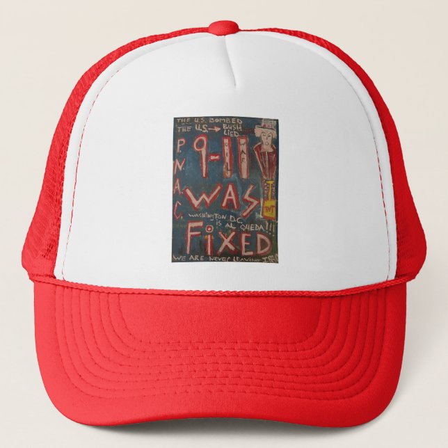 9-11 was fixed blue hat (Front)