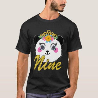 9 9Th Panda Unicorn Py T-Shirt