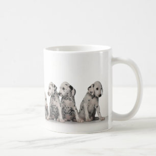 9 Adorable Dalmatian Puppies Coffee Mug