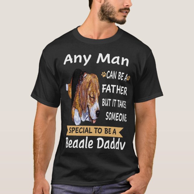 9 Any Man - Beagle Daddy T-Shirt (Front)