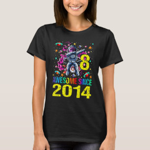 9 Awesome Since 2013 Astronaut 9th Birthday Space T-Shirt