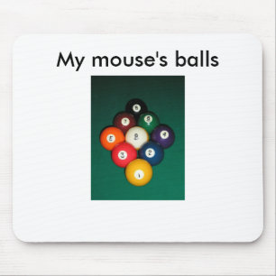 9 Ball Mouse Mat