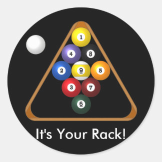 9-ball Rack stickers