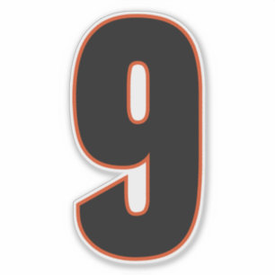 9 Black Orange Cincinnati