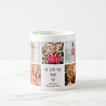 9 children Photo We Love You Mum Mug