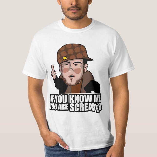 9 GAG T-SHIRT - SCUMBAG STEVE (Front)