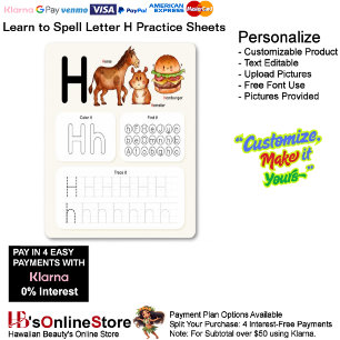 9 Learn To Spell Letter H Teacher Home Schooling