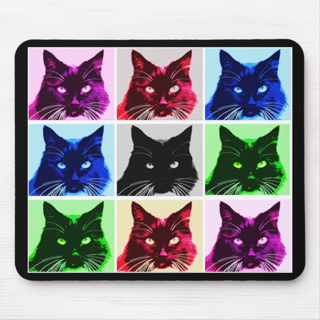 9-lives mouse mat (Front)