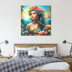 #9 Mermaid Life Canvas Print