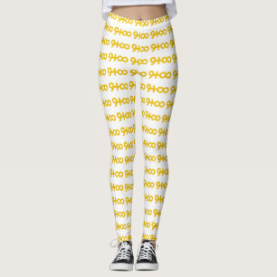9+∞, one single mind. leggings