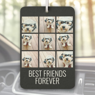 9 Photo Instagram Collage - Best Friends Forever Car Air Freshener