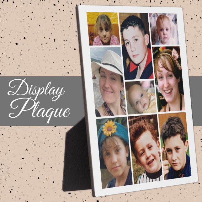 9 photo spiral plaque (Creator Uploaded)