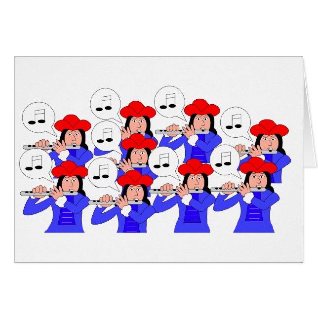 9 Pipers Piping (Front Horizontal)