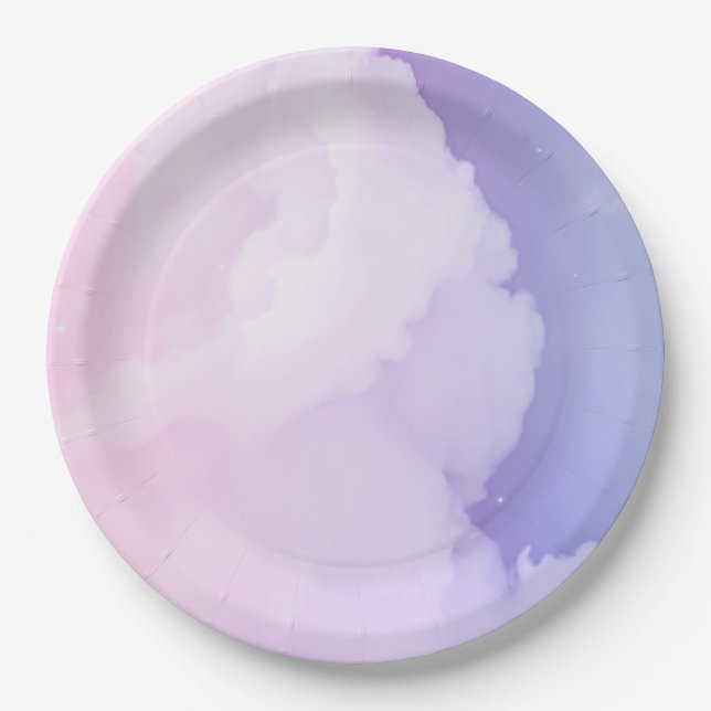 9" Round Paper Plate (Front)