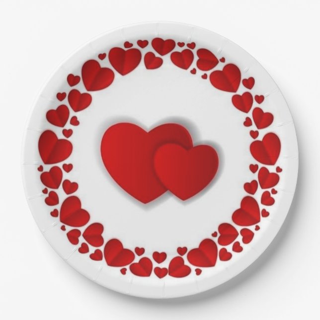 9" Round Paper Plate (Front)