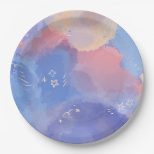 9" Round Paper Plate