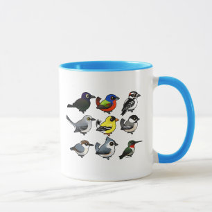9 Southeast USA Backyard Birds Mug