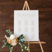 9 Tables Our Favourite People Seating Chart