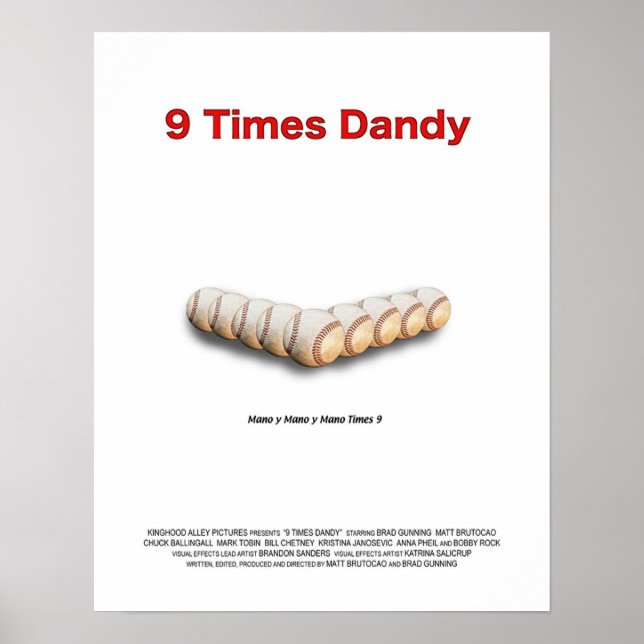 9 Times Dandy Final Poster (Front)